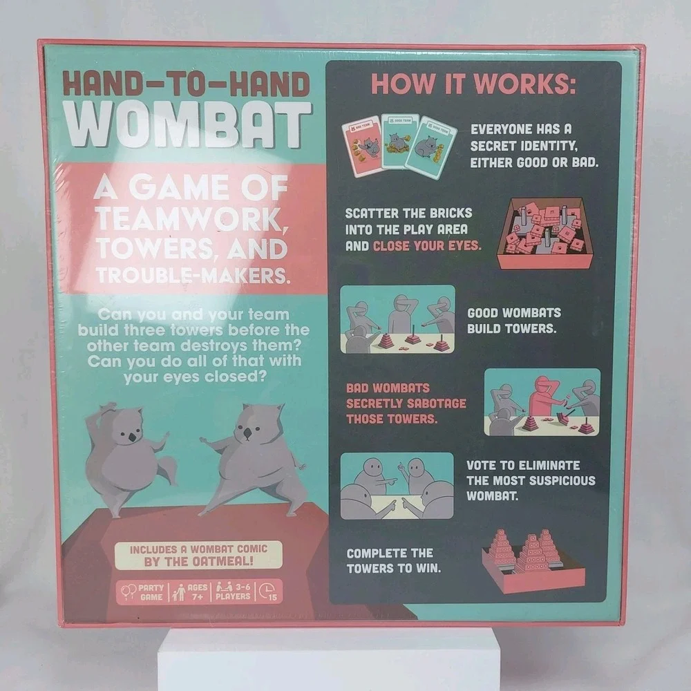 HAND to HAND WOMBAT GAME New Sealed‎ Rare Collectible 2022 By Exploding Kittens
